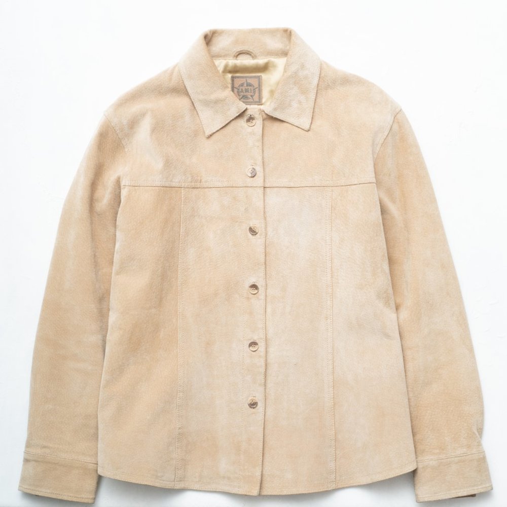 Vintage AMI Buttery Suede Jacket